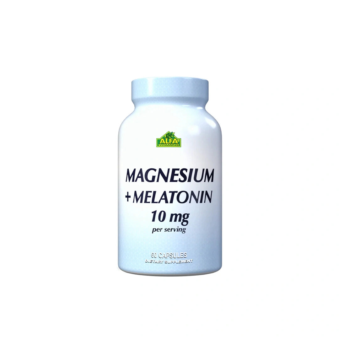 Alfa Magnesium + Melatonin 10 Mg Capsule 60'S