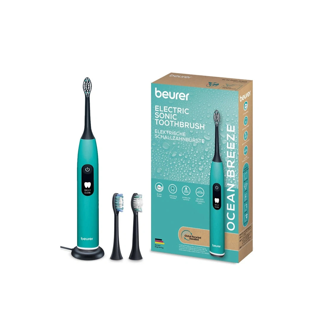 Beurer Sc 50 Electric Sonic Toothbrush Ocean Breeze