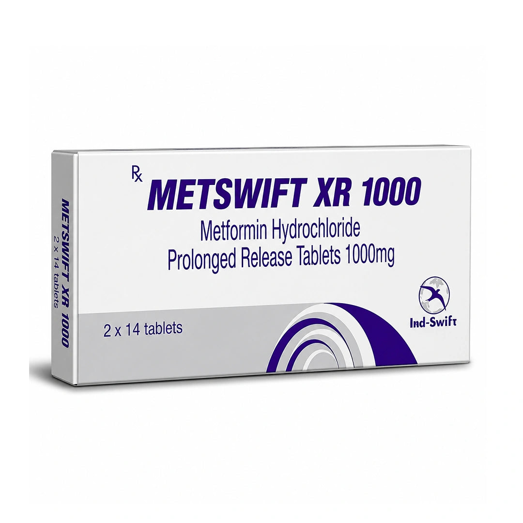 Metswift Xr 1000mg Tablets 28'S