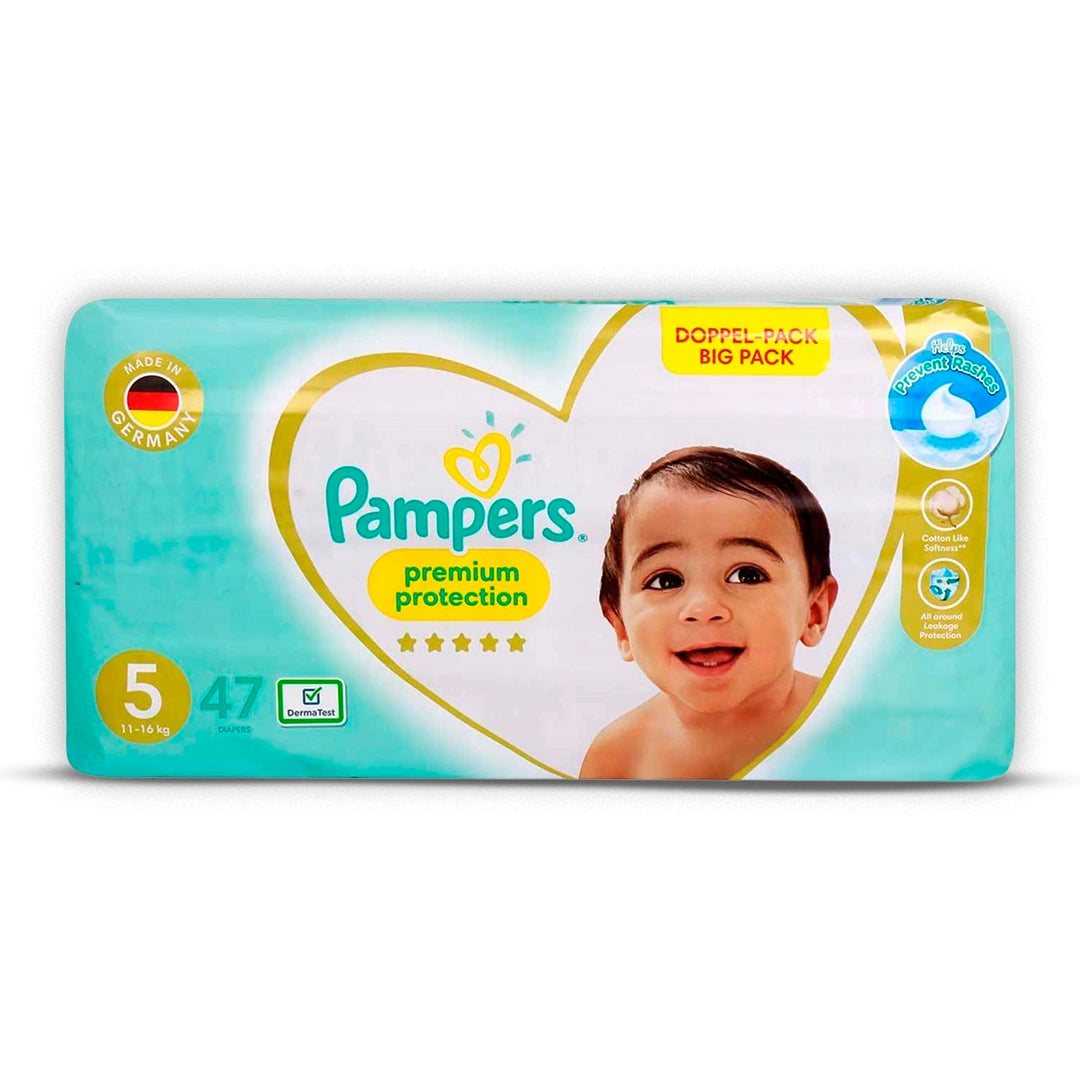 PAMPERS NO5 11 - 16KG DIAPERS 47'S #21700
