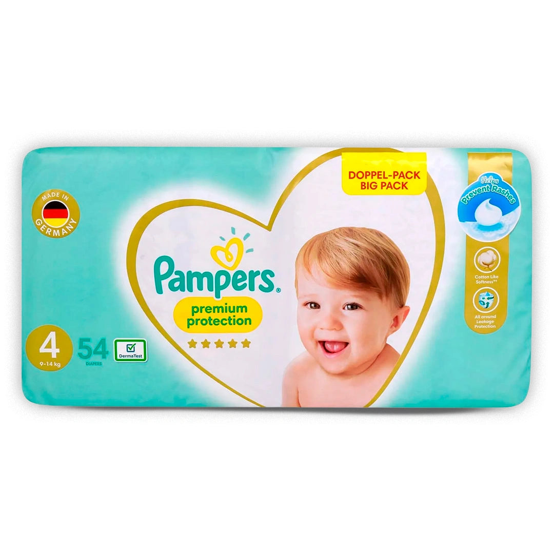 PAMPERS NO3 6-10 KG DIAPERS 66'S #18700