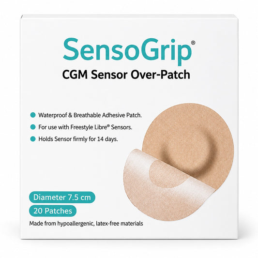 SENSOGRIP CGM SENSOR OVER-PATCH 20'S