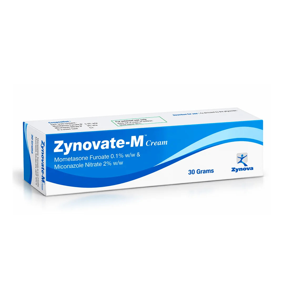 ZYNOVATE M CREAM 30GM