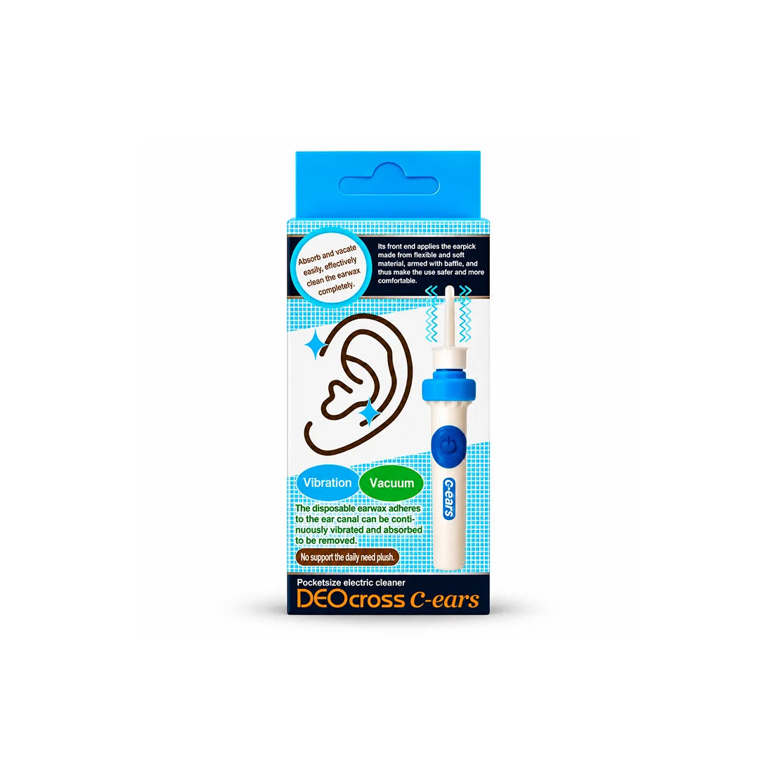 DEOCROSS C-EARS VACUUM EARWAX REMOVER