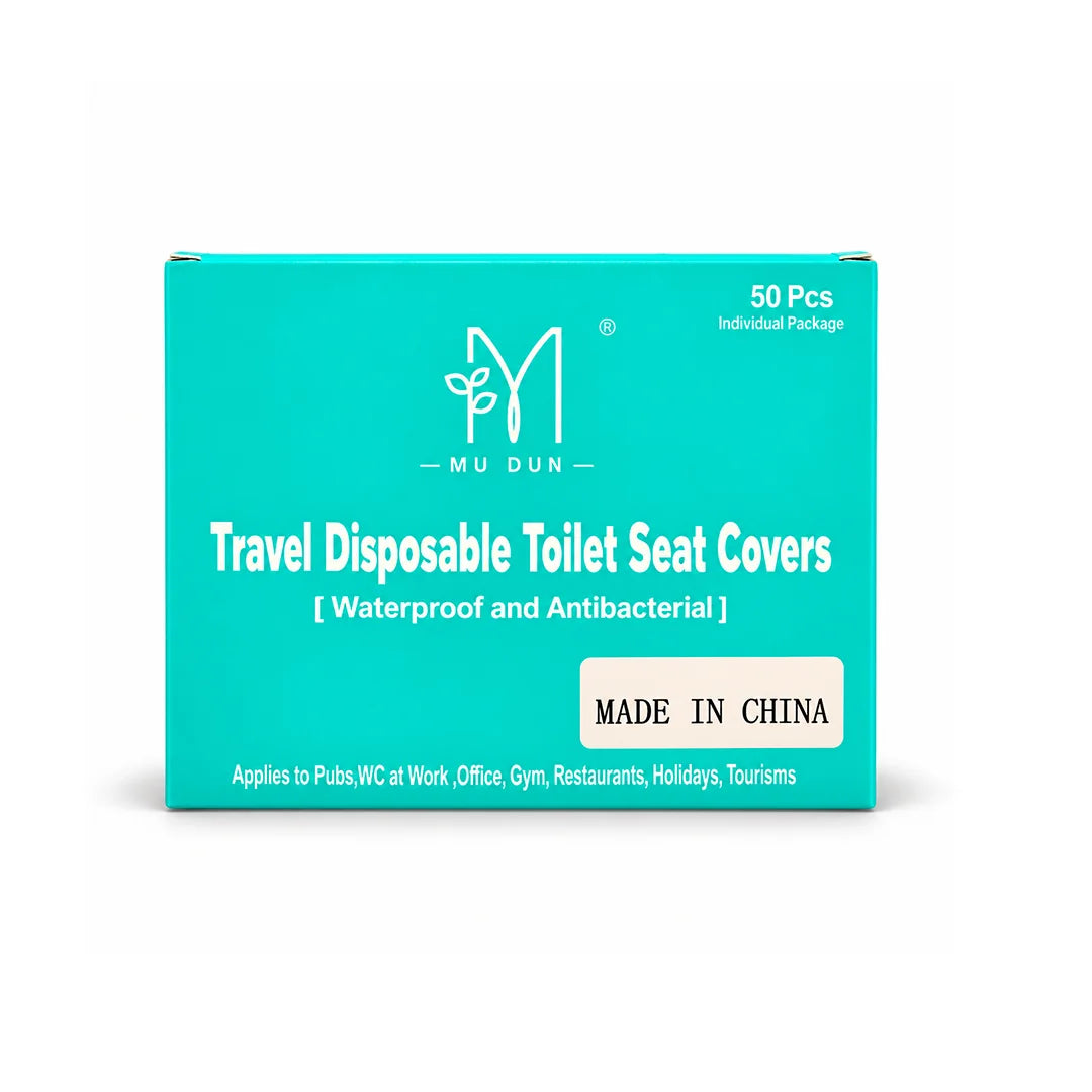 MUDUN DISPOSABLE TOILET SEAT COVERS 50'S