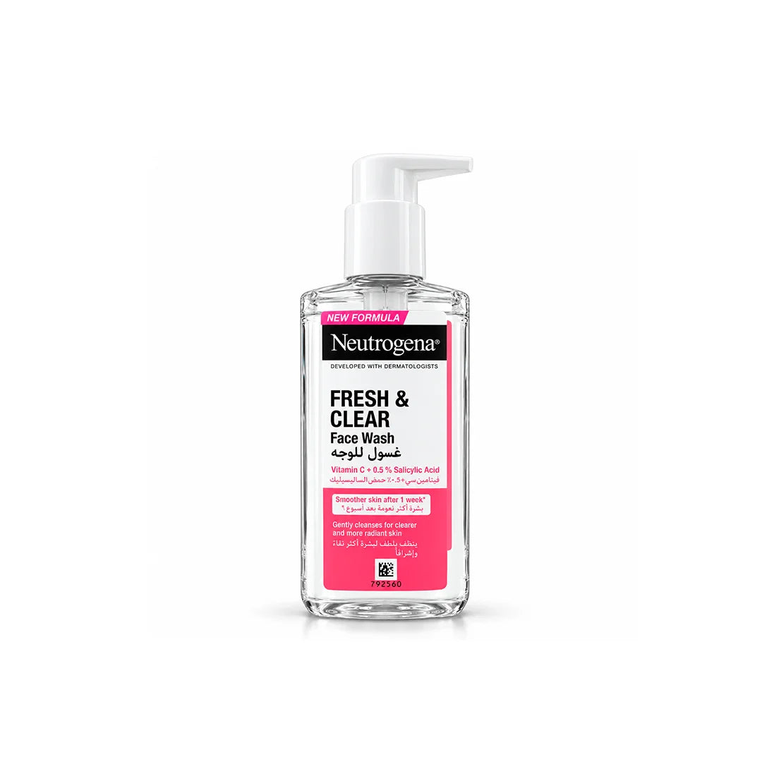 NEUTROGENA FRESH & CLEAR FACE WASH 200ML #GR405