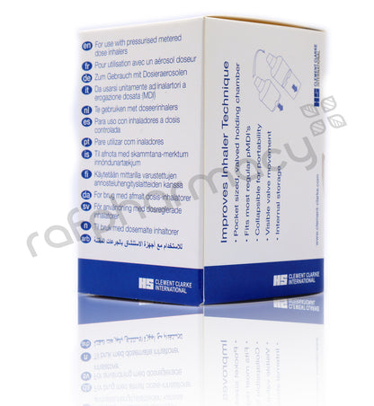 A2A AEROCHAMBER SPACER UNIVERSAL & MEDIUM MASK