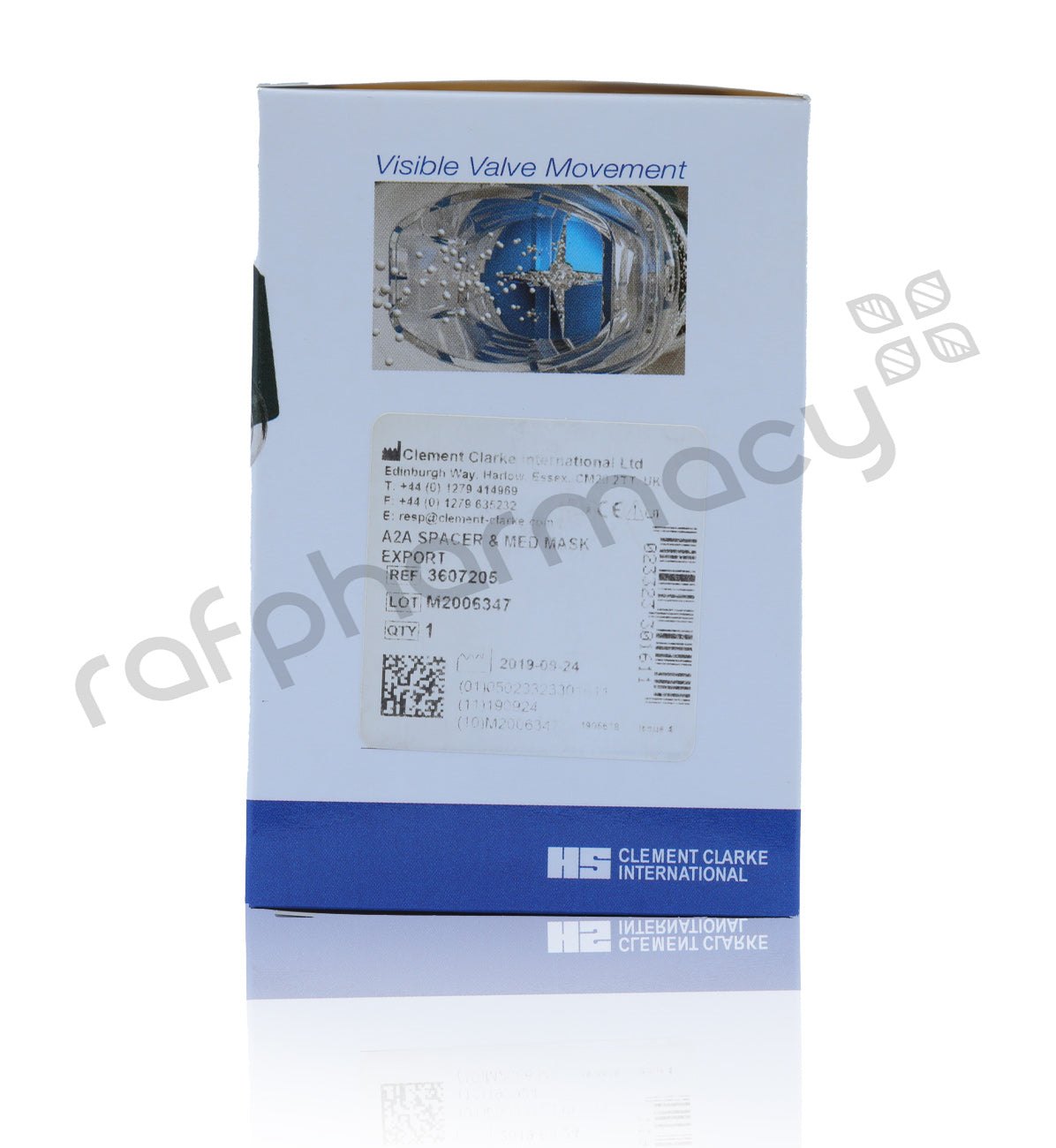 A2A AEROCHAMBER SPACER UNIVERSAL & MEDIUM MASK