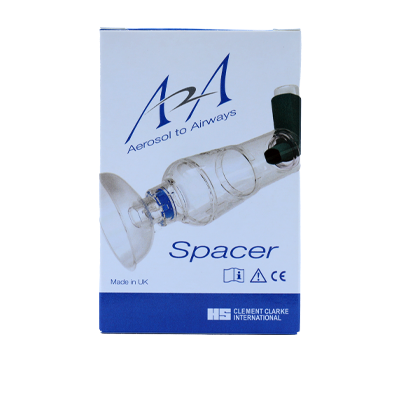 A2A AEROCHAMBER SPACER UNIVERSAL & MEDIUM MASK