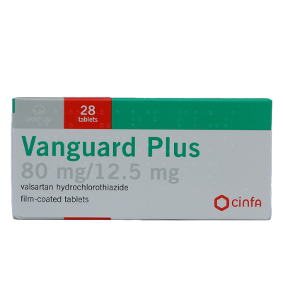 Vanguard Plus 80/12.5Mg Tab 1X28's