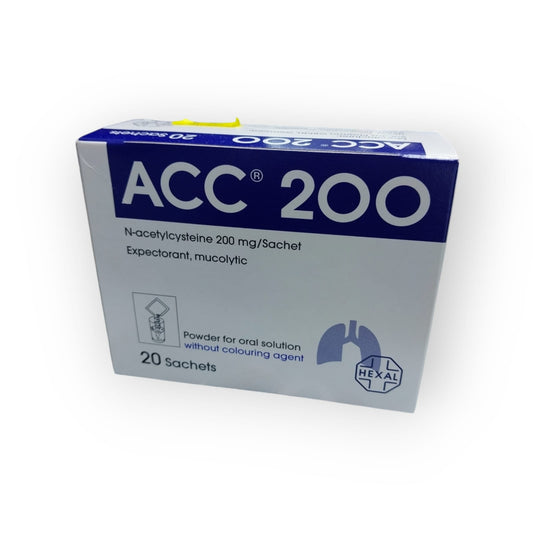 Acc 200Mg Sachet 20'S