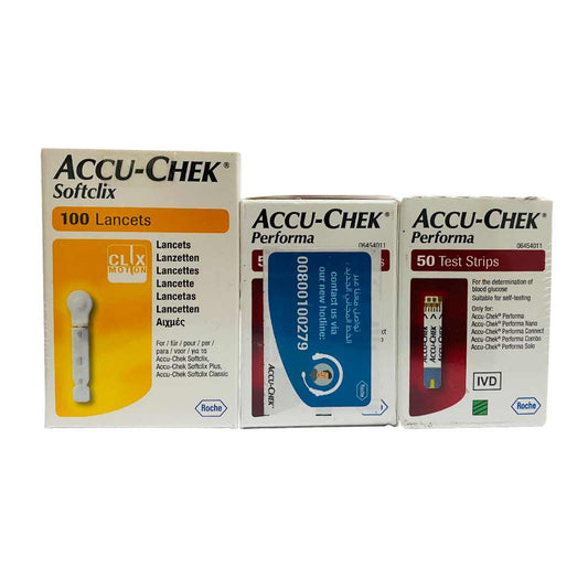 Accu Check Performa Strips 100 And Lancet 100'S Kit
