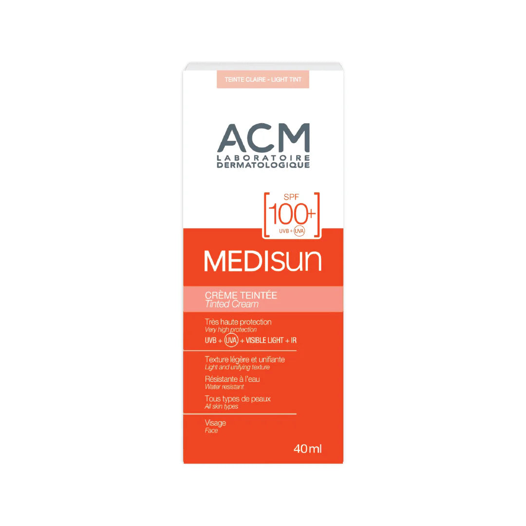 Acm Medisun Spf100 Light Tinted Cream 40Ml