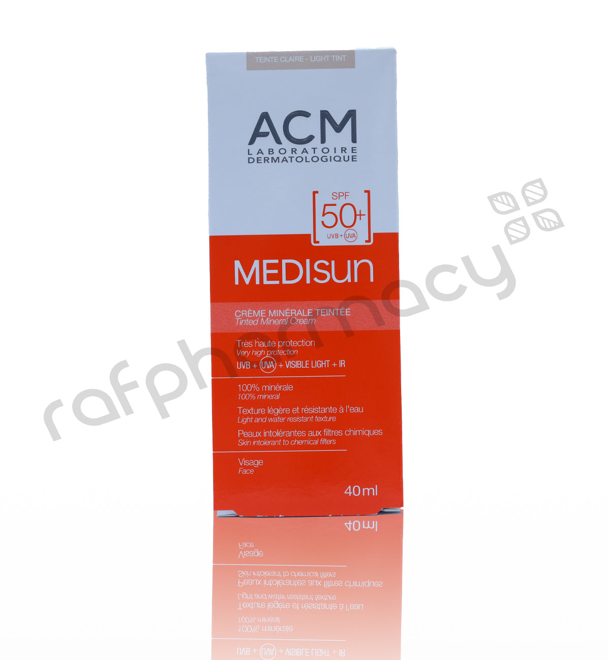 Acm Medisun Spf50 Tinted Mineral Cream 40Ml