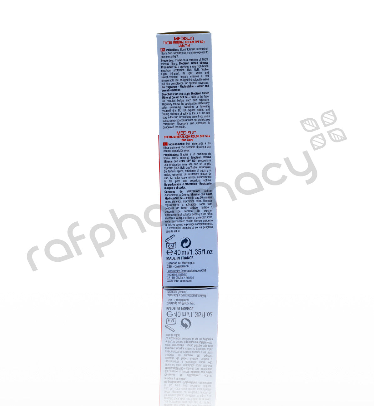 Acm Medisun Spf50 Tinted Mineral Cream 40Ml