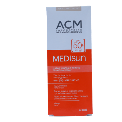 Acm Medisun Spf50 Tinted Mineral Cream 40Ml