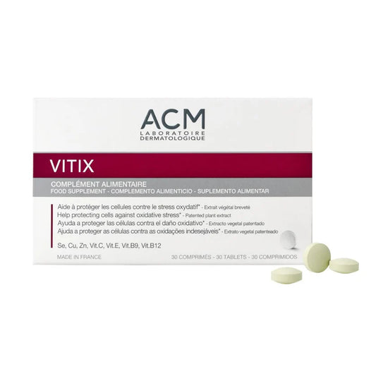 Acm Vitix Food Supplement Tablets 30'S