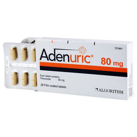 Adenuric 80mg Tablets 28'S