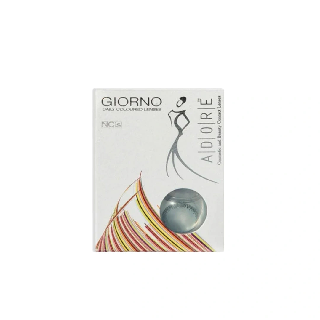 عدسات ADORE GIORINO اليومية الملونة باللون البني الفاتح 2