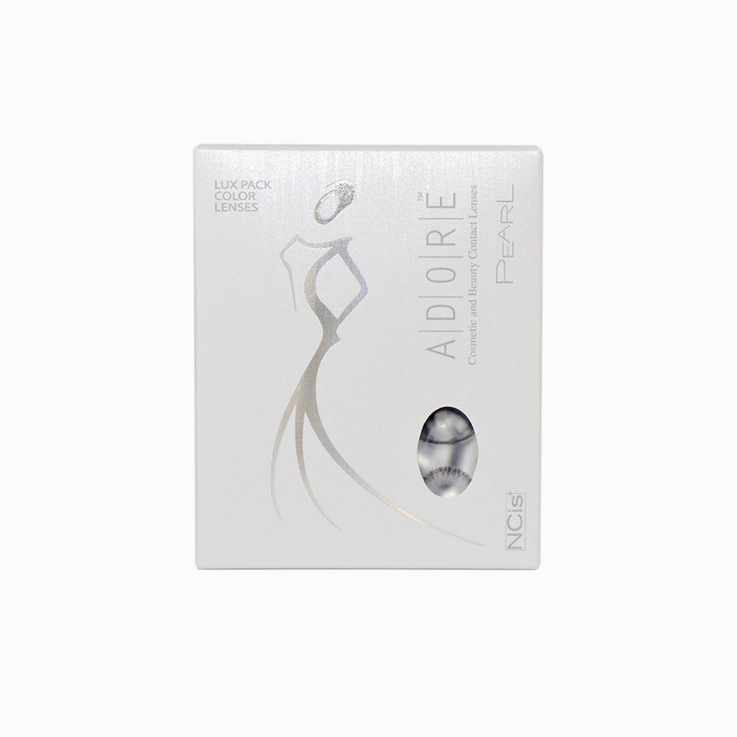 Adore Monthly Color Lenses (3months)  Pearl-Grey