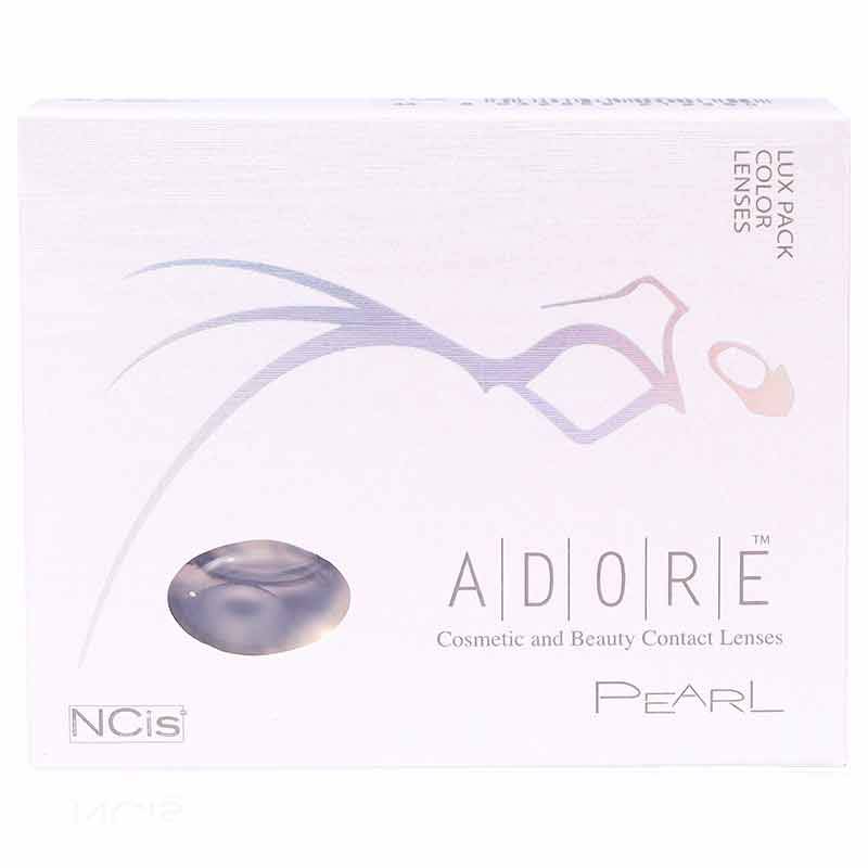 Adore Monthly Color Lenses (3months)  Pearl-White 2'S