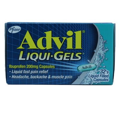 Advil Liquigel Capsules 32'S