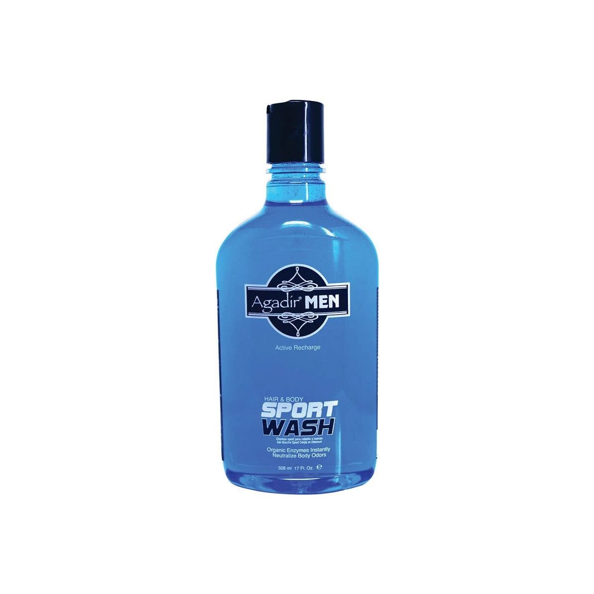 Agadir Men Hair & Body Sport Wash 508Ml