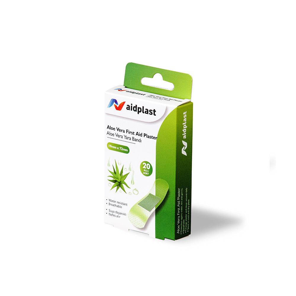 AIDPLAST ALOE FIRST AID PLASTER 20'S