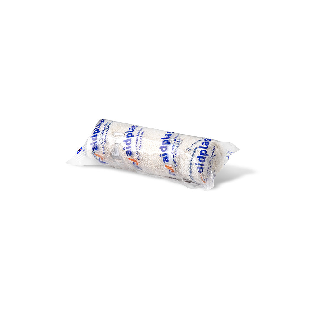 Aidplast Cotton Crepe Bandage 15Cmx4.5M V21545