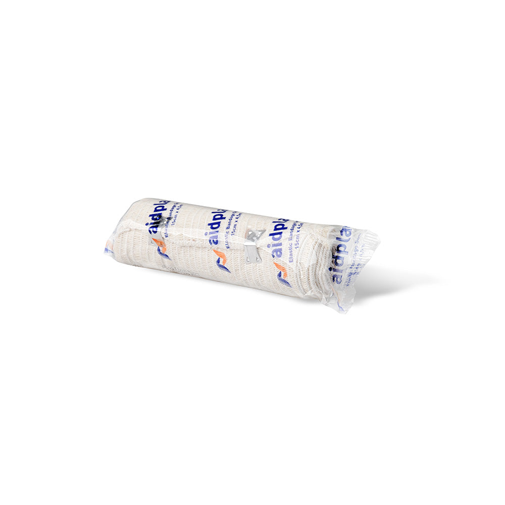 AIDPLAST ELASTIC BANDAGE SOFT 15CMX4.5M