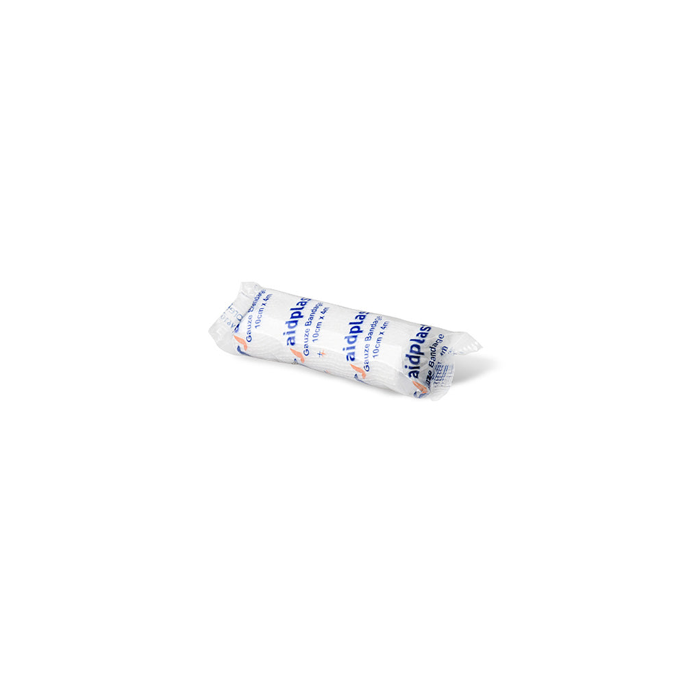ضمادة شاش من AIDPLAST مقاس 10 سم × 4 أمتار V61040