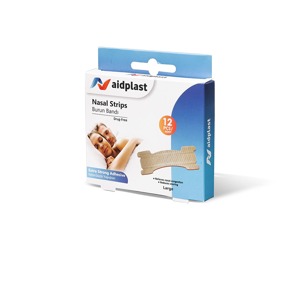 AIDPLAST NASAL STRIPS LARGE 12'S