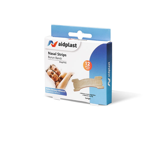 AIDPLAST NASAL STRIPS LARGE 12'S