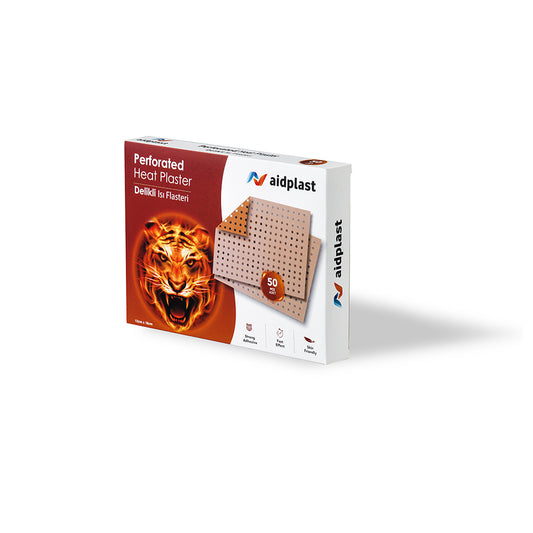Aidplast Perforated Heat Plaster 12cmx18cm V700c 50'S