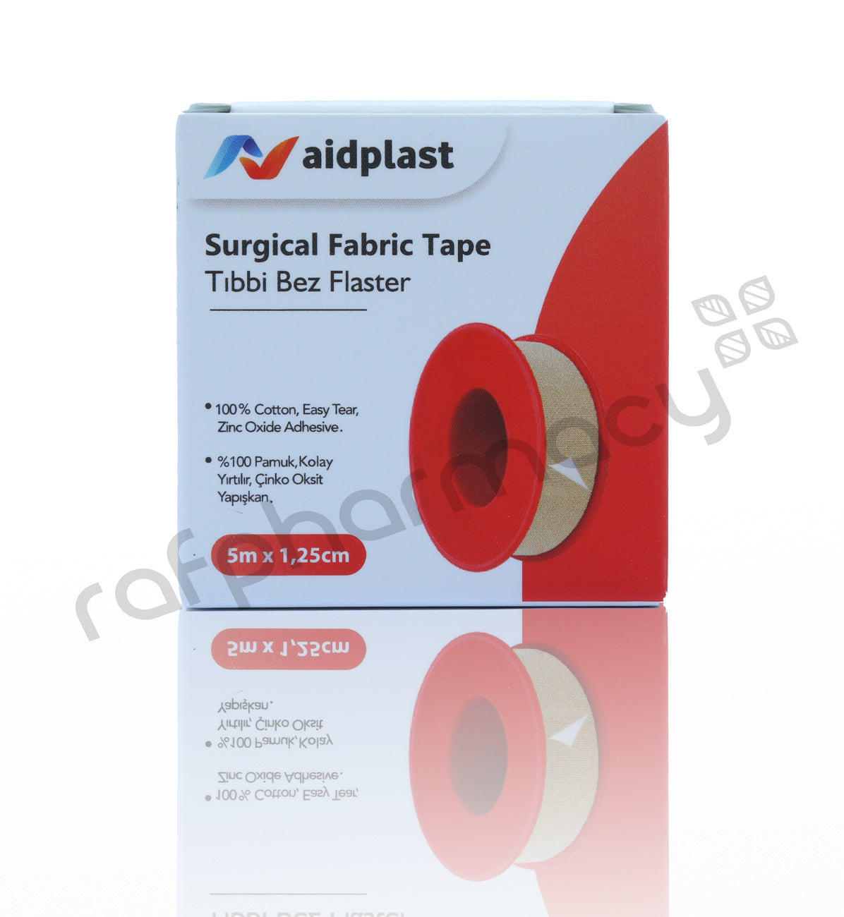 شريط قماش جراحي من AIDPLAST مقاس 5×1.25 سم V101