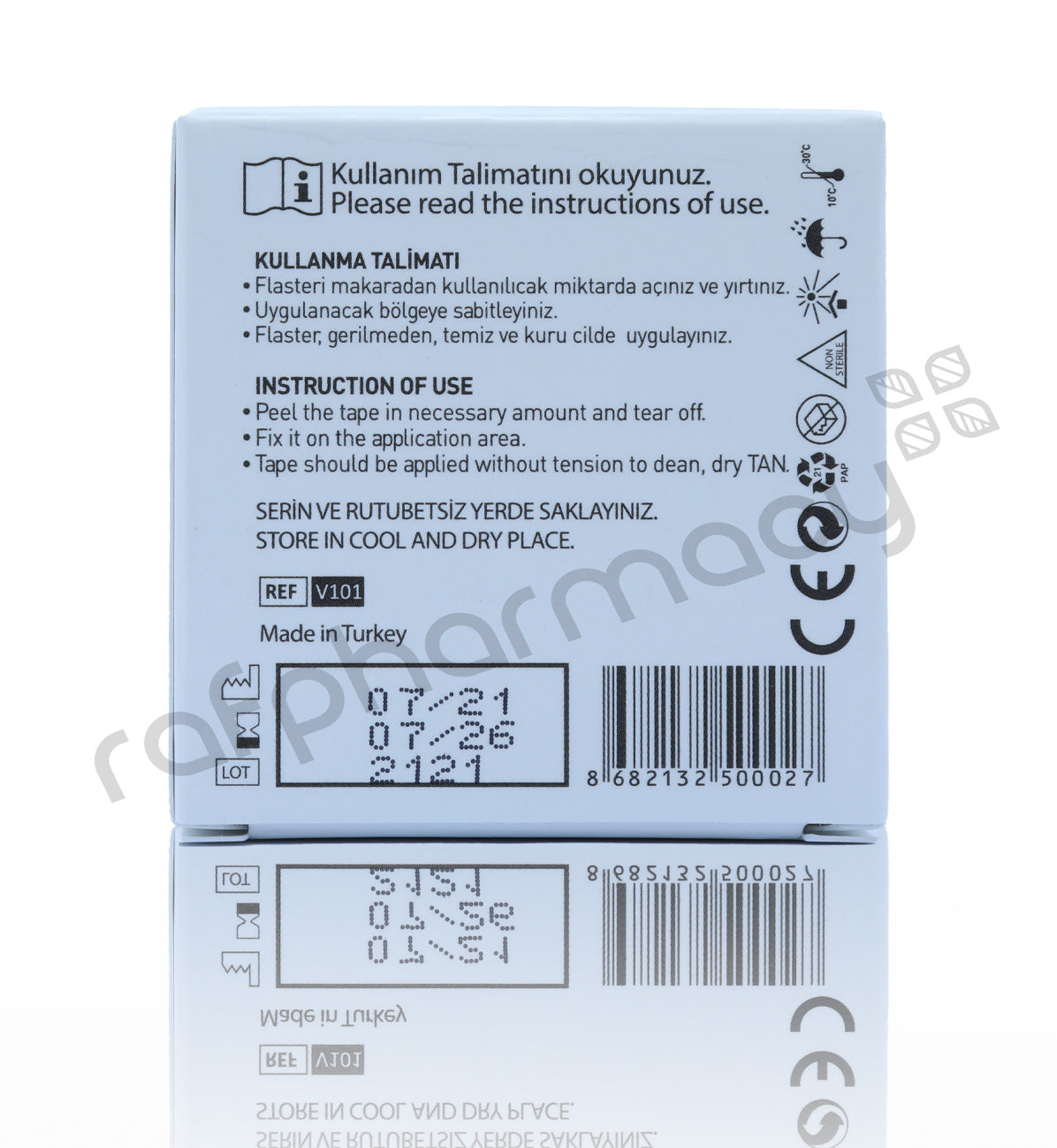 شريط قماش جراحي من AIDPLAST مقاس 5×1.25 سم V101