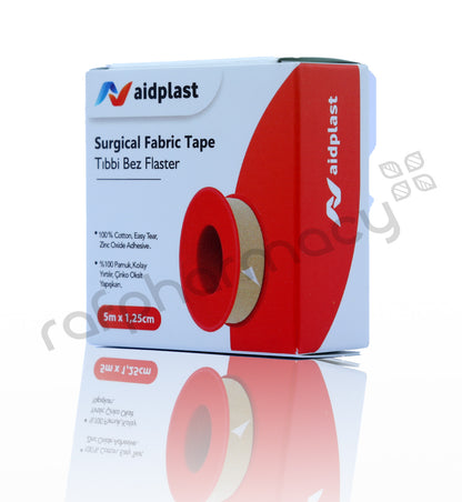 شريط قماش جراحي من AIDPLAST مقاس 5×1.25 سم V101