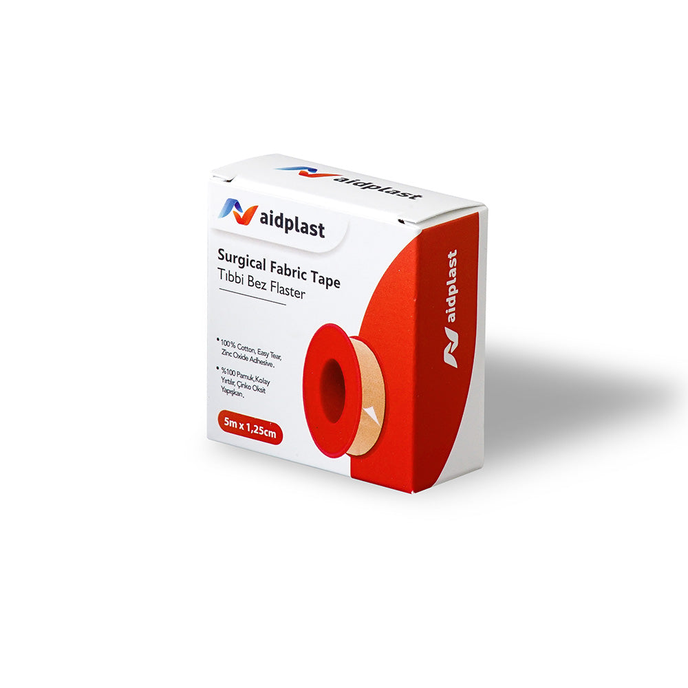 Aidplast Surgical Fabric Tape 5mx1.25cm V101