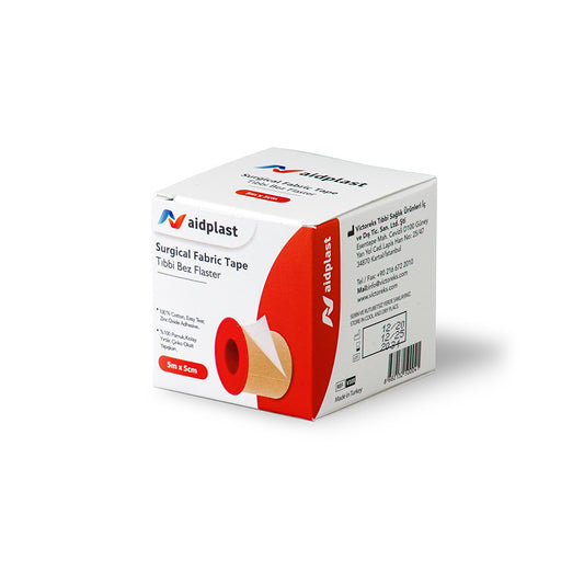 AIDPLAST SURGICAL FABRIC TAPE 5MX5CM