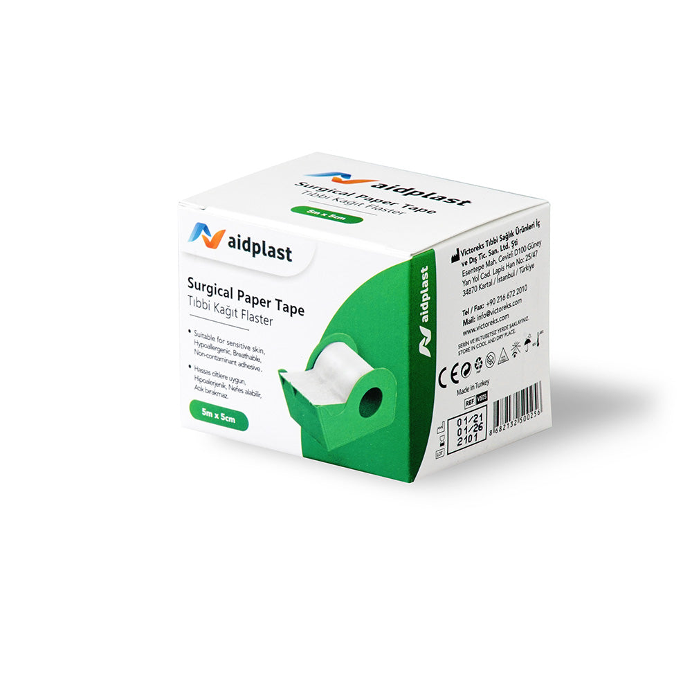 شريط ورقي جراحي من AIDPLAST مقاس 5×5 سم V505