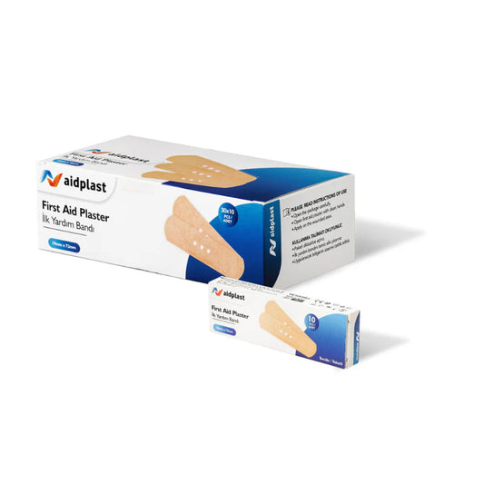 AIDPLAST TEXTILE FIRST AID PLASTER 10'S