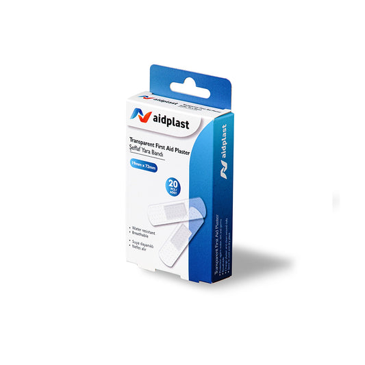 Aidplast Transparent First Aid Plaster 20'S V810
