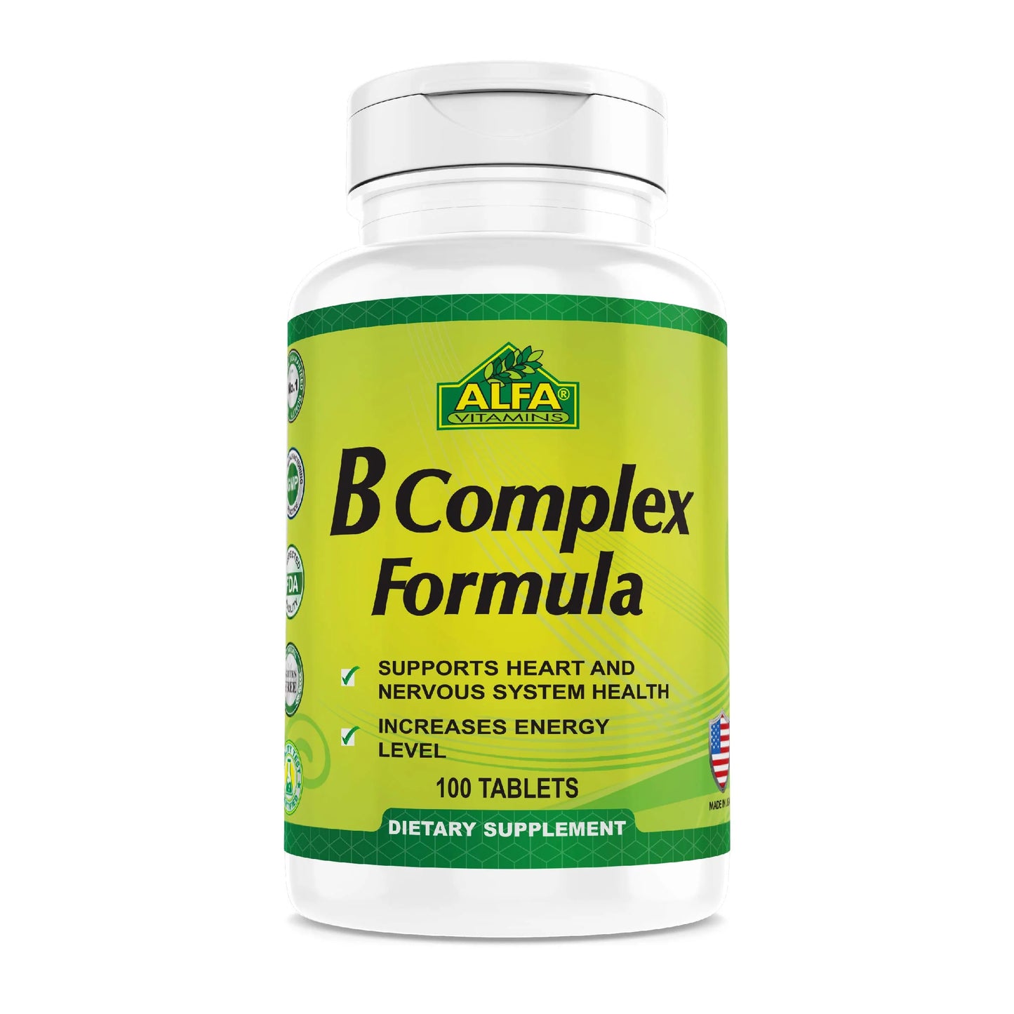 Alfa B Complex Formula Tablet 100'S