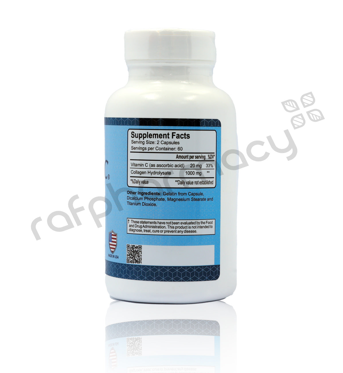 Alfa Collagen C With Vitamin C Capsules 120'S