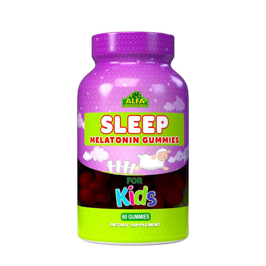 Alfa Sleep Melatonin Gummies For Kids 60'S