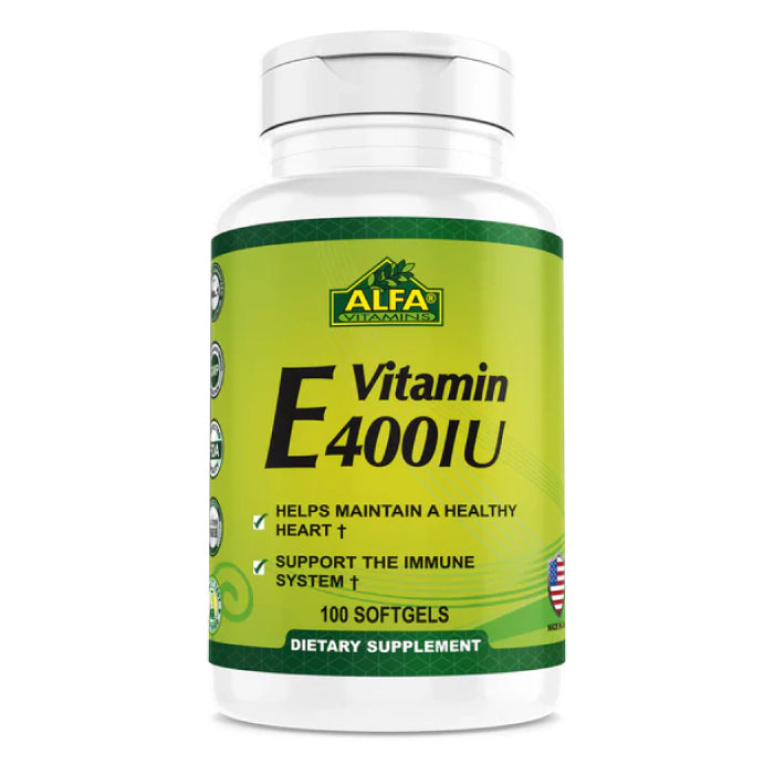 Alfa Vitamin E 1000iu Soft Gel 1x 100'S