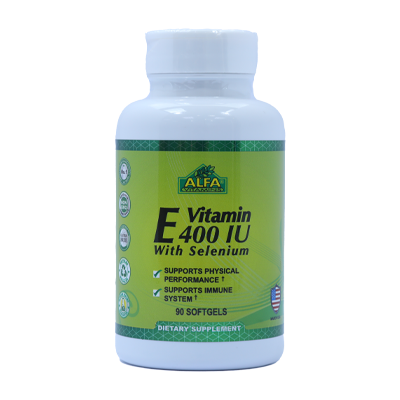 Alfa Vitamin E 400 Iu With Selenium 1X90's