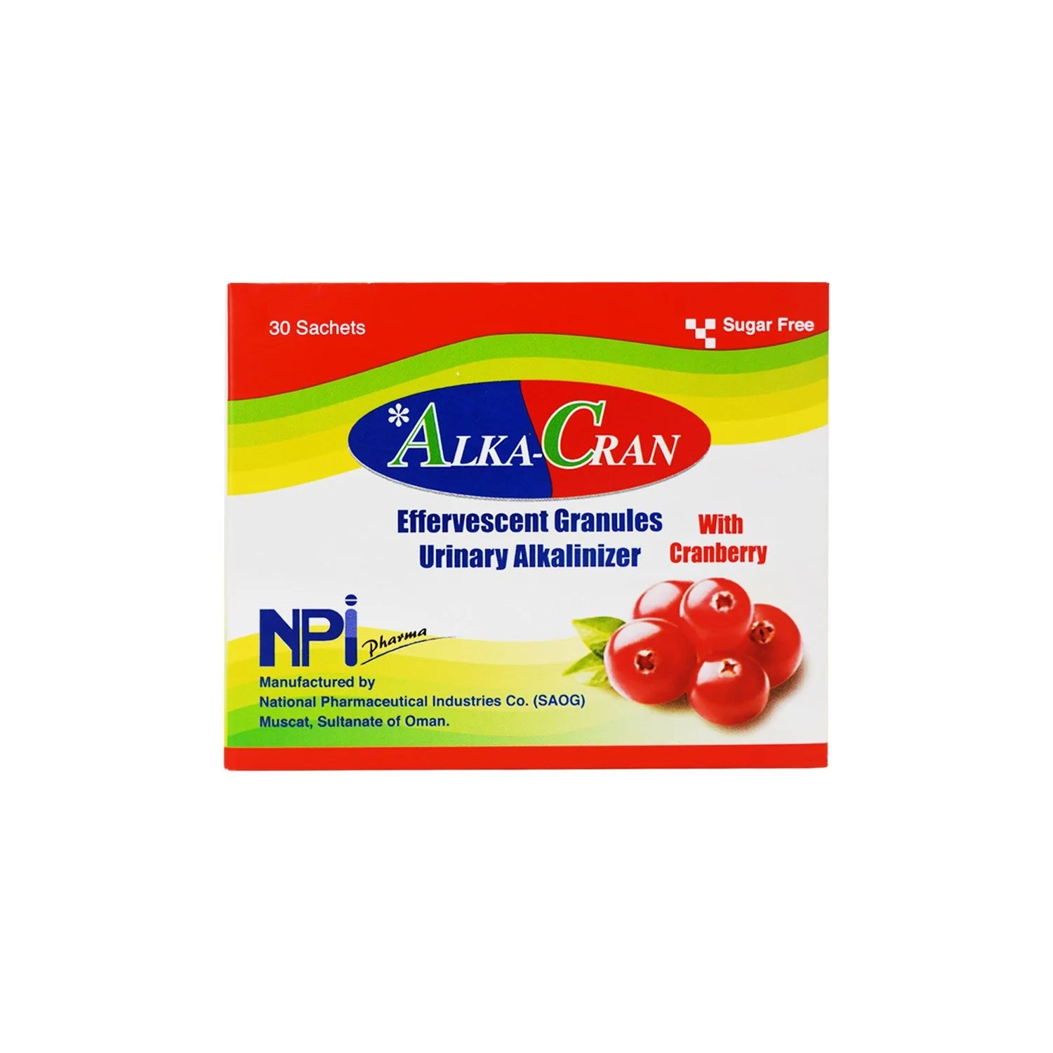 Alka-Cran Effervescent Granules 30'S