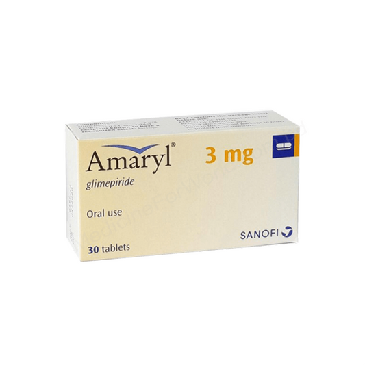 Amaryl 3mg Tablets 30'S
