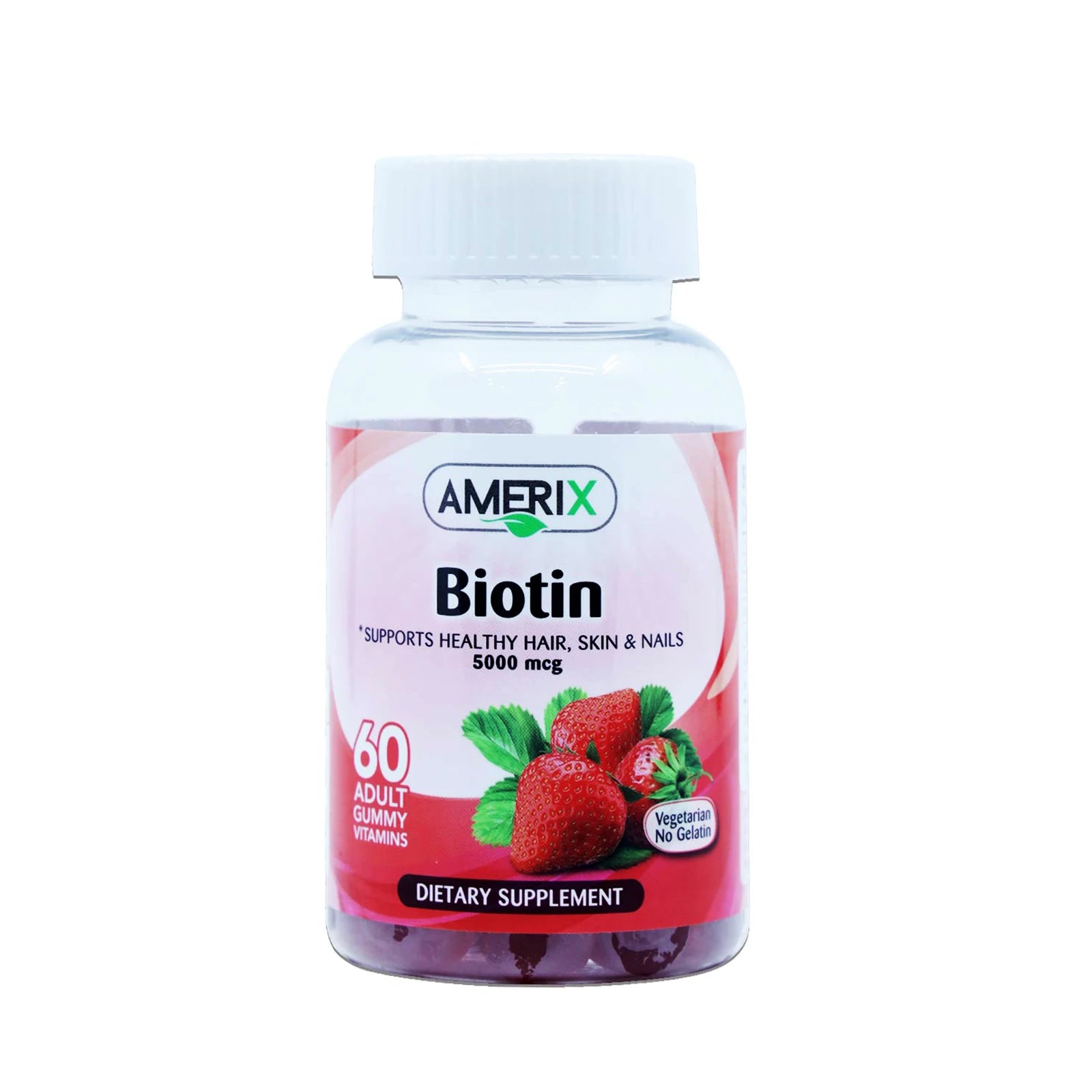 Amerix Biotin Adult Gummy 5000Mcg 60'S